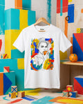 Camiseta Naif Chica Naranja