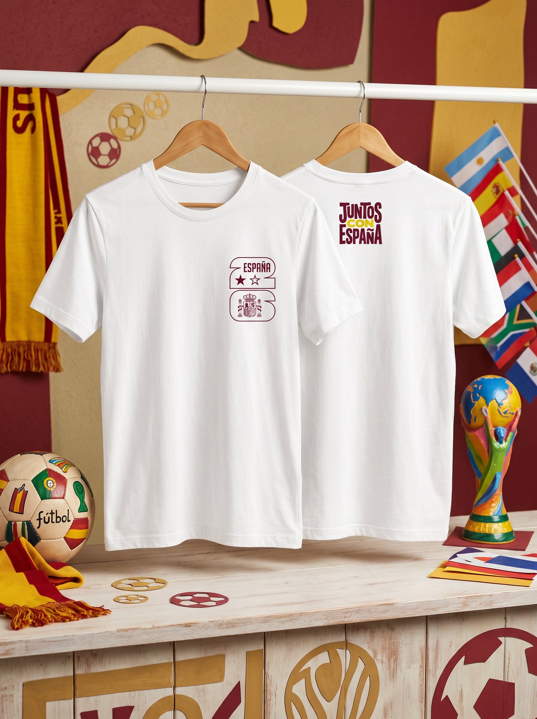 Camiseta Mundial´26 Juntos con España