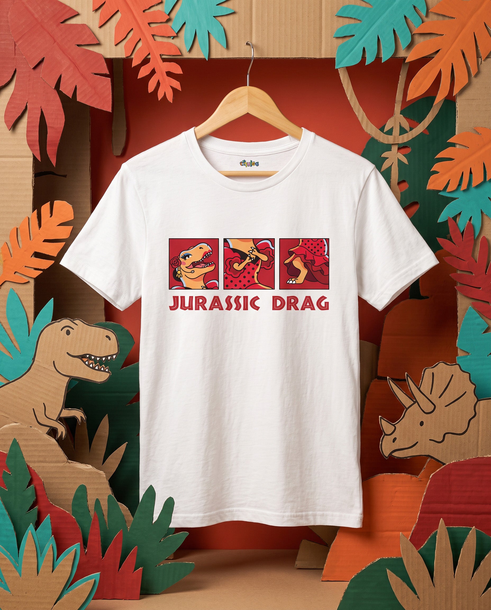 Camiseta Jurassic Drag