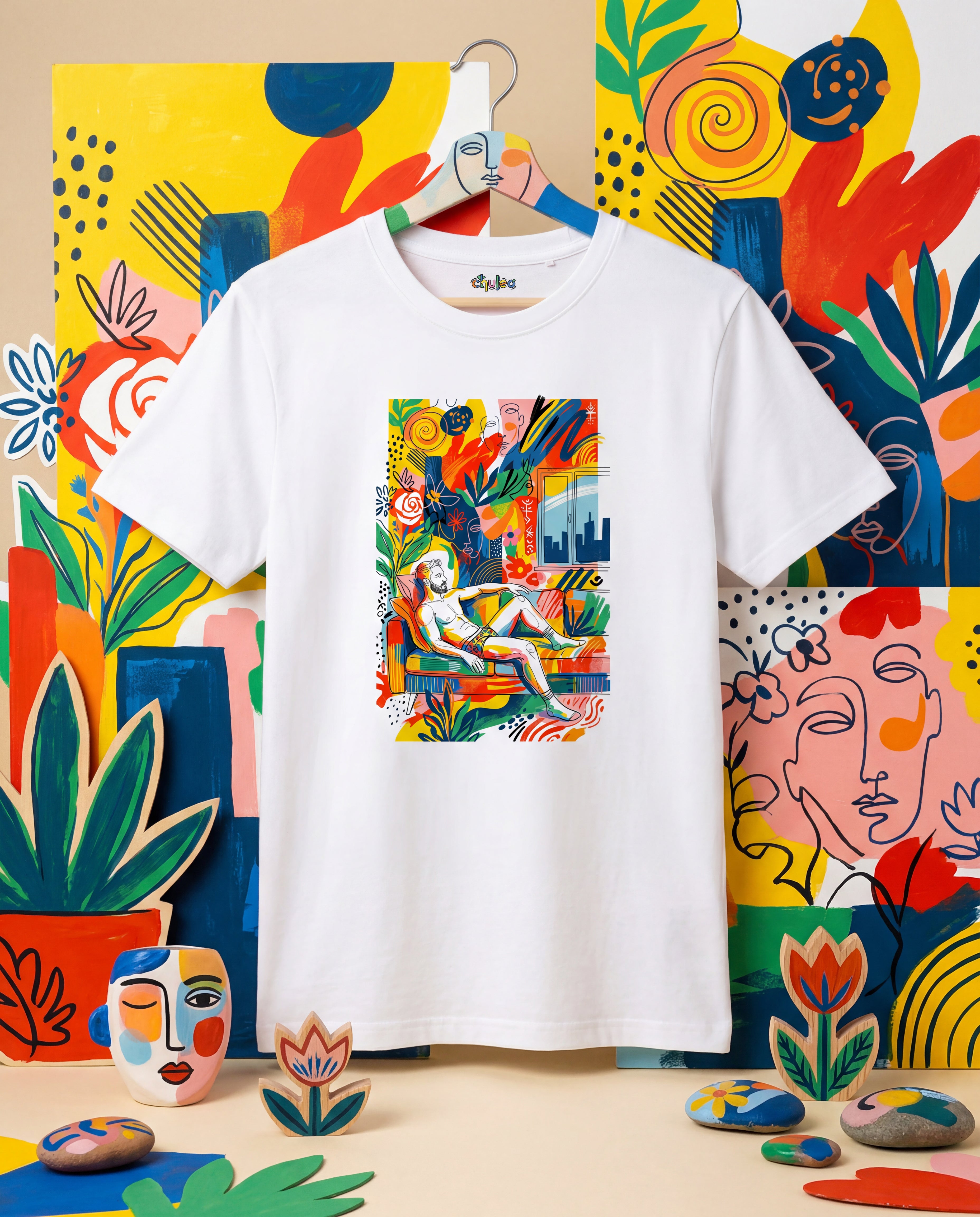 Camiseta Naif Collection Hombre Relajado