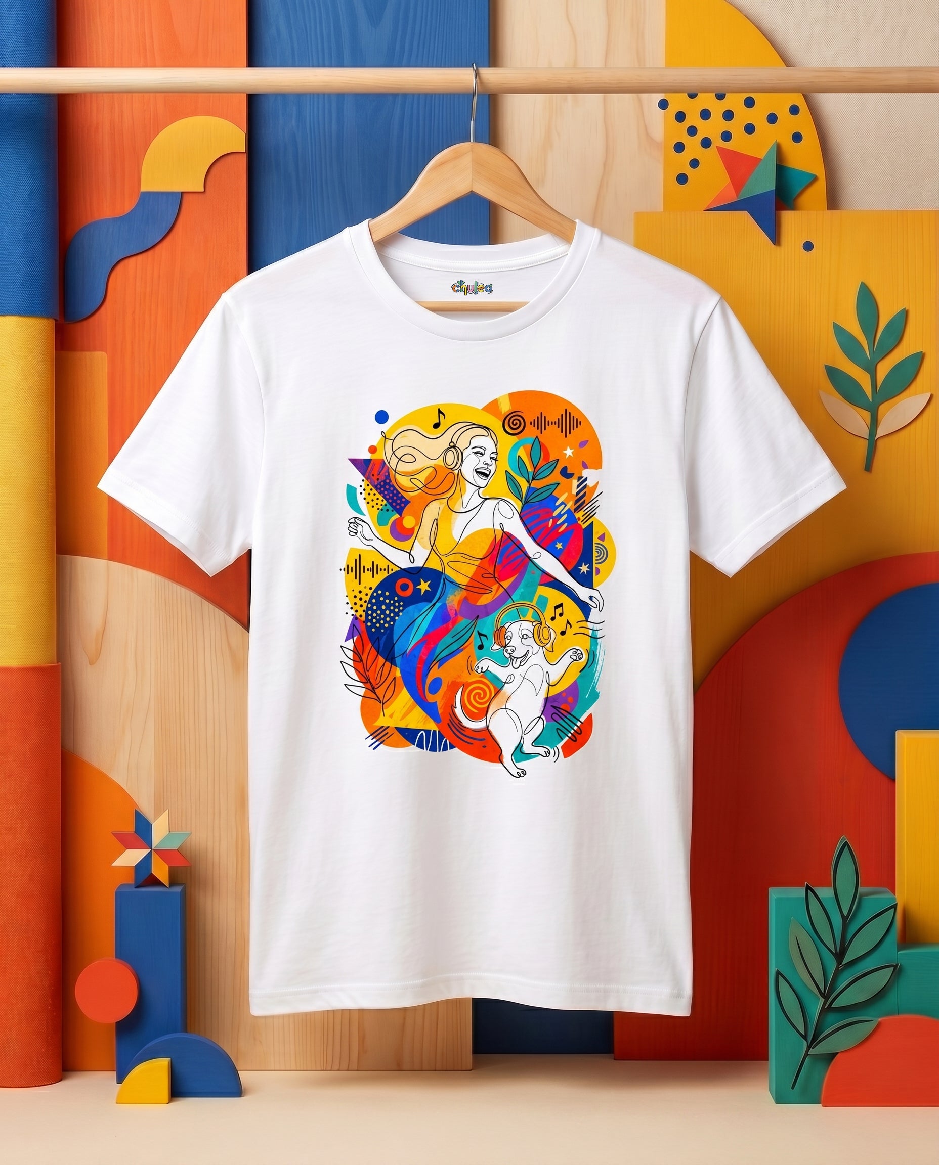 Camiseta Naif Mascota Bailonga